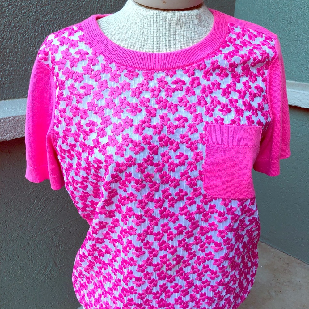 Kate Spade short sleeve sweater